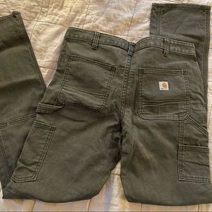 Slim fit double-front carhartt womens work pant